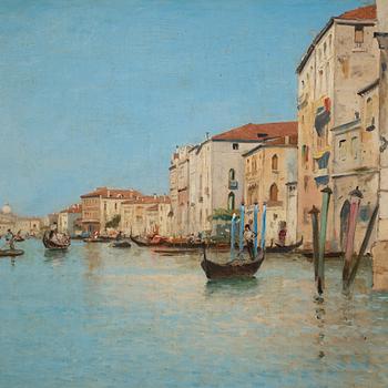 Wilhelm von Gegerfelt, Canal Grande, Venezia.