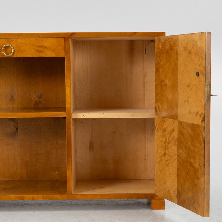 Bookcase with cabinet, functionalist, 1930s.