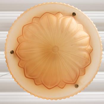 Harald Notini, ceiling lamps 2 pcs., model "10074", Arvid Böhlmarks Lampfabrik, 1930s.