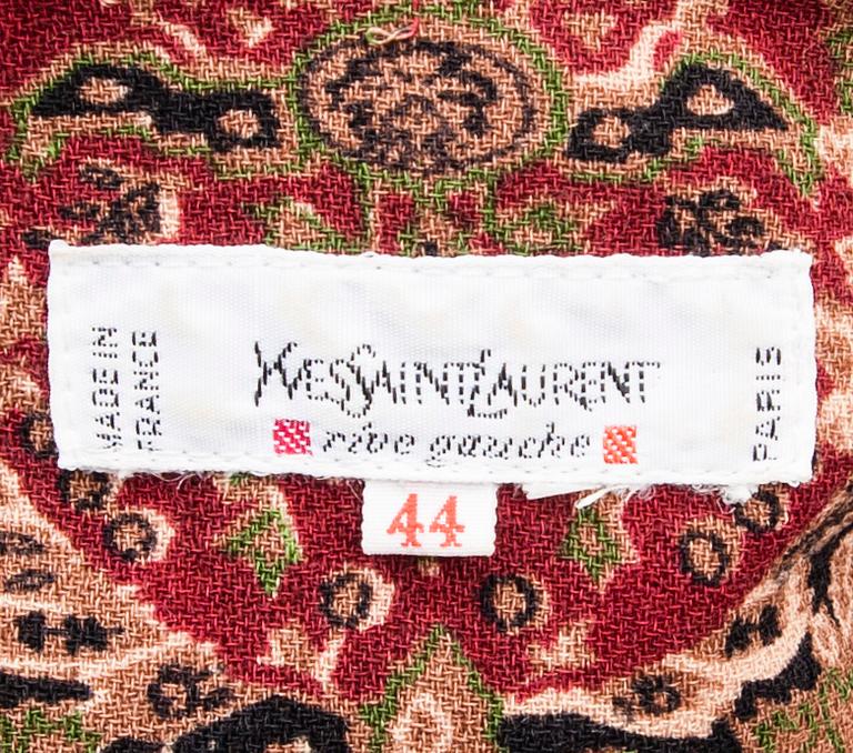 DRÄKT, tre delar, Yves Saint Laurent.