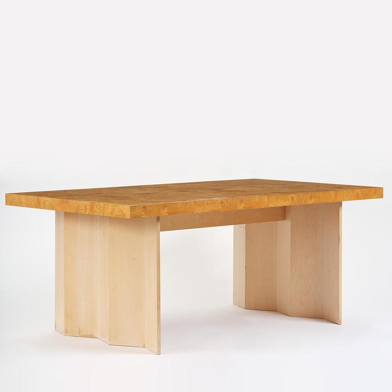 Axel Wannberg, matbord, unikt, egen studio, Stockholm, 2015.