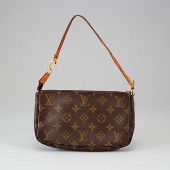 LOUIS VUITTON, a monogram canvas Pochette, 2003.