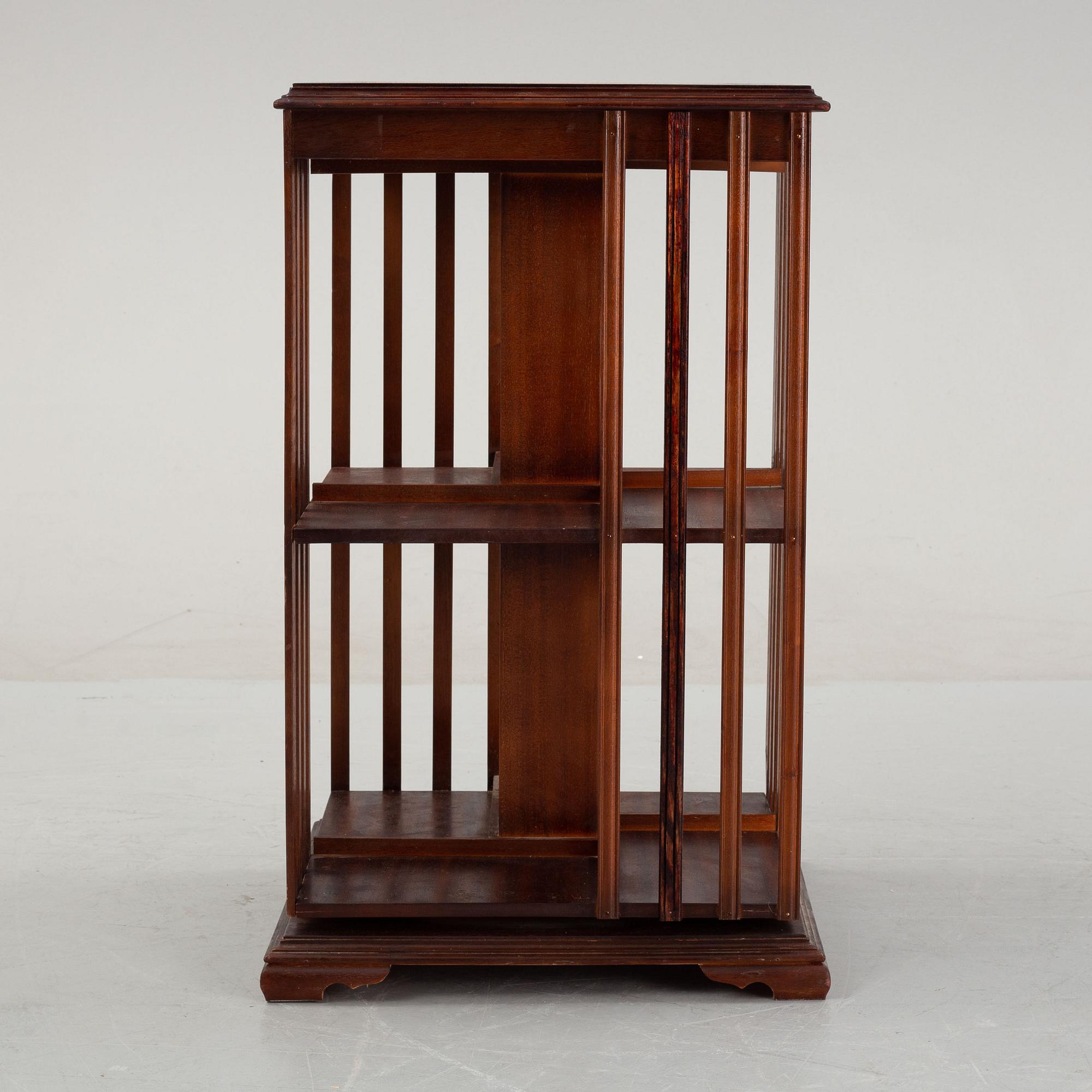 A revolving book case, second half of the 20th Century.