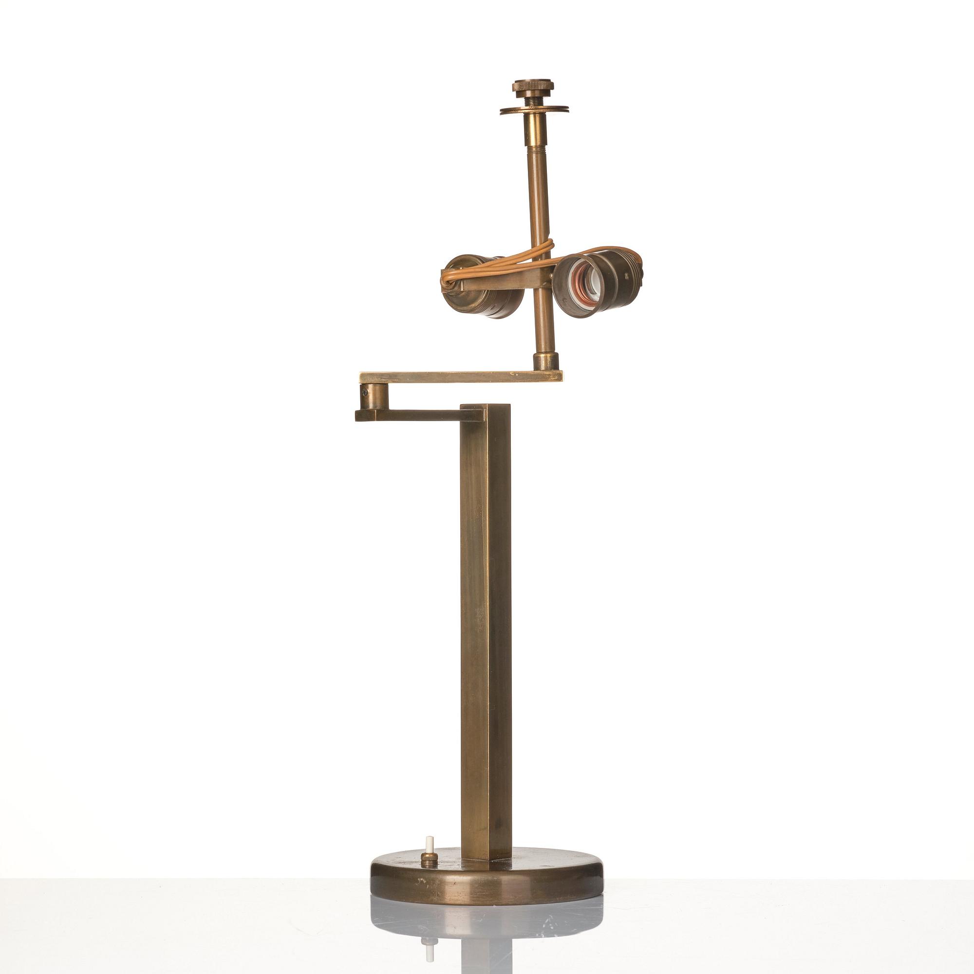 Erik Tidstrand, a table lamp, model "29428", Nordiska Kompaniet 1930s.