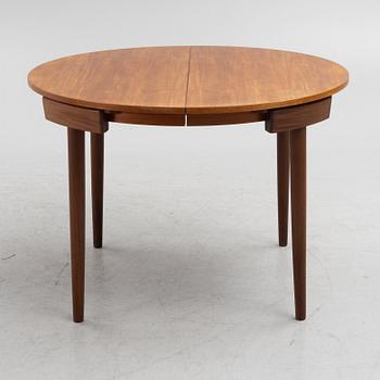 Hans Olsen, dining table and chairs, 4 pcs, Frem Røjle, Denmark, 1950s.