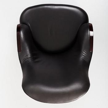 Mats Theselius, a 'The Ritz' lounge chair, edition 84/90, Källemo Sweden, post 1994.