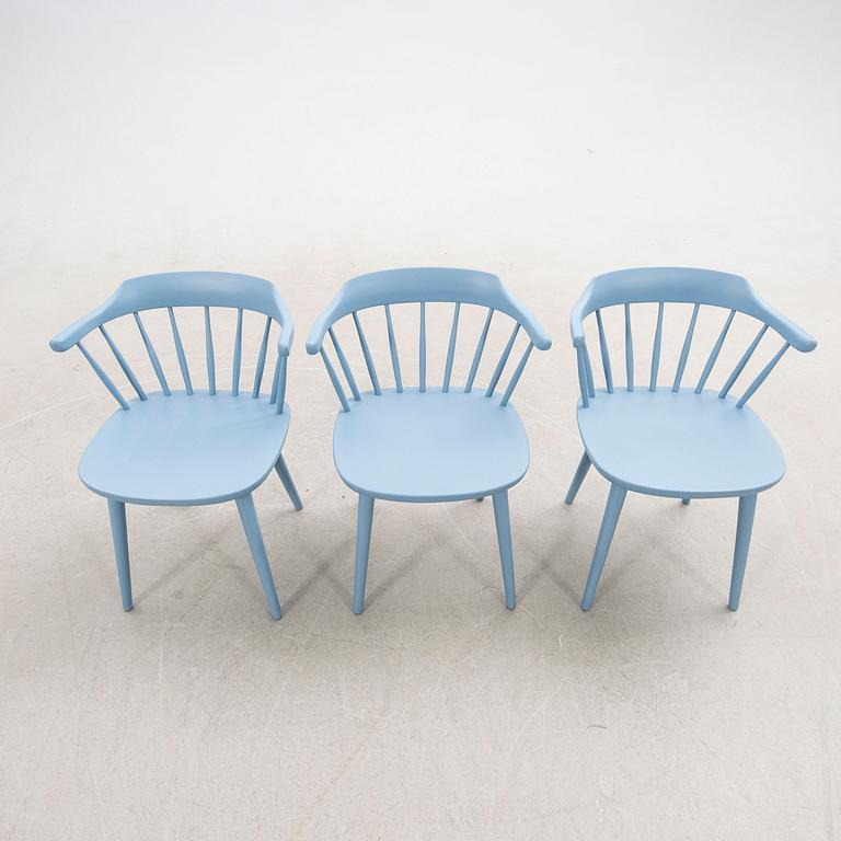 Yngve Ekström, Armchairs 3 pcs "Småland Bistro" second half of the 20th century.