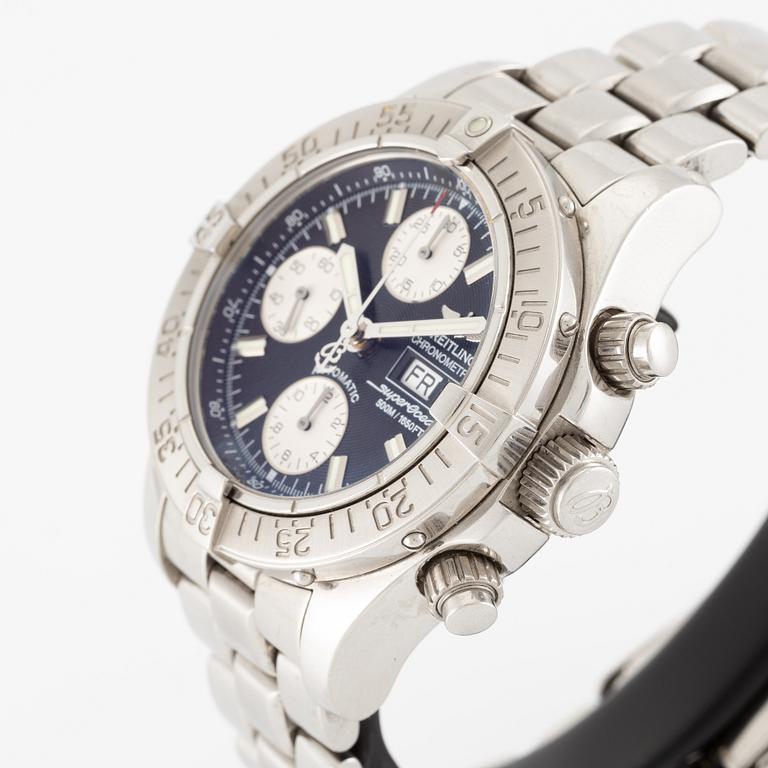 Breitling, Chrono SuperOcean, Chronometer, chronograph, wristwatch, 42 mm.