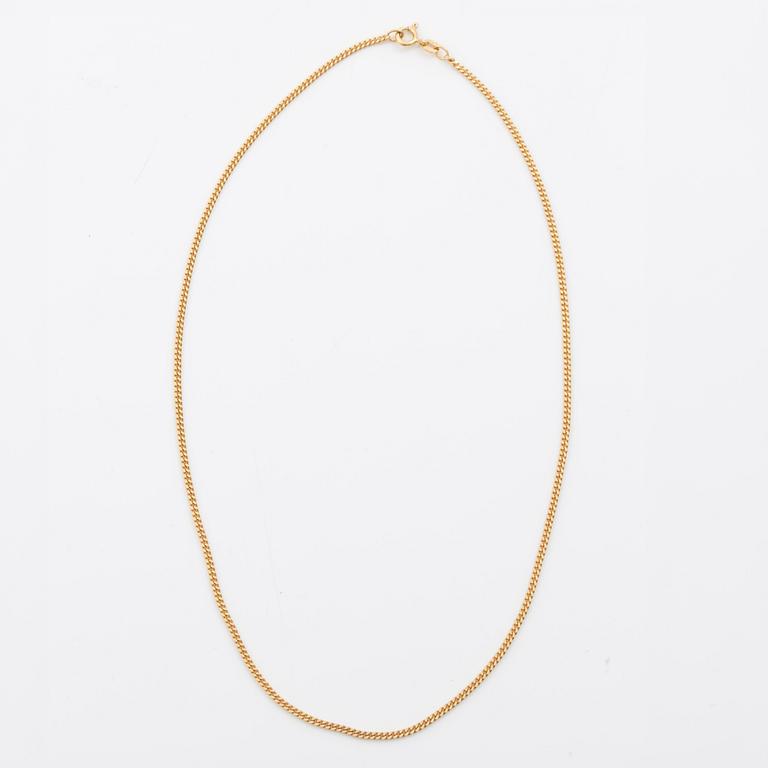 18K gold chain, Balestra.