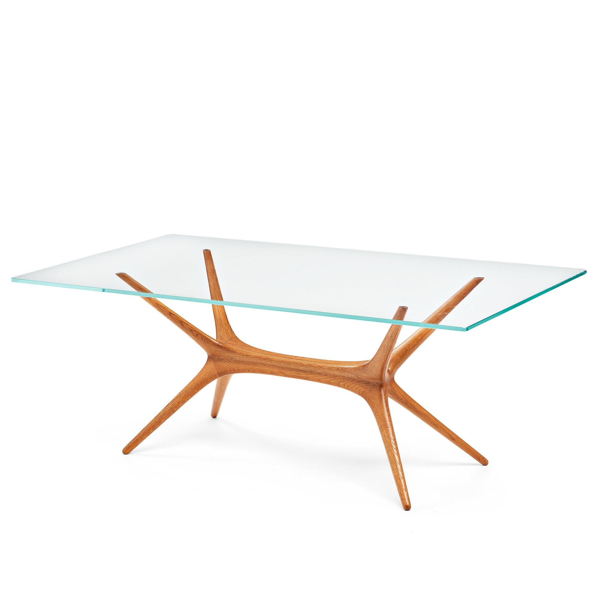 Tapio Wirkkala, bord, "X-leg table", Asko, Finland.