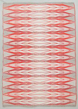 A machine wiwven carpet, designed by  Ingrid Dessau for Kasthall, around 202 x 143 cm.