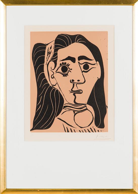 Pablo Picasso, "Femme aux Cheveux Flous".