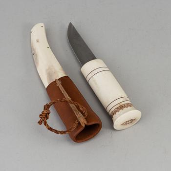 A Sami knife by Tommy Marklund.