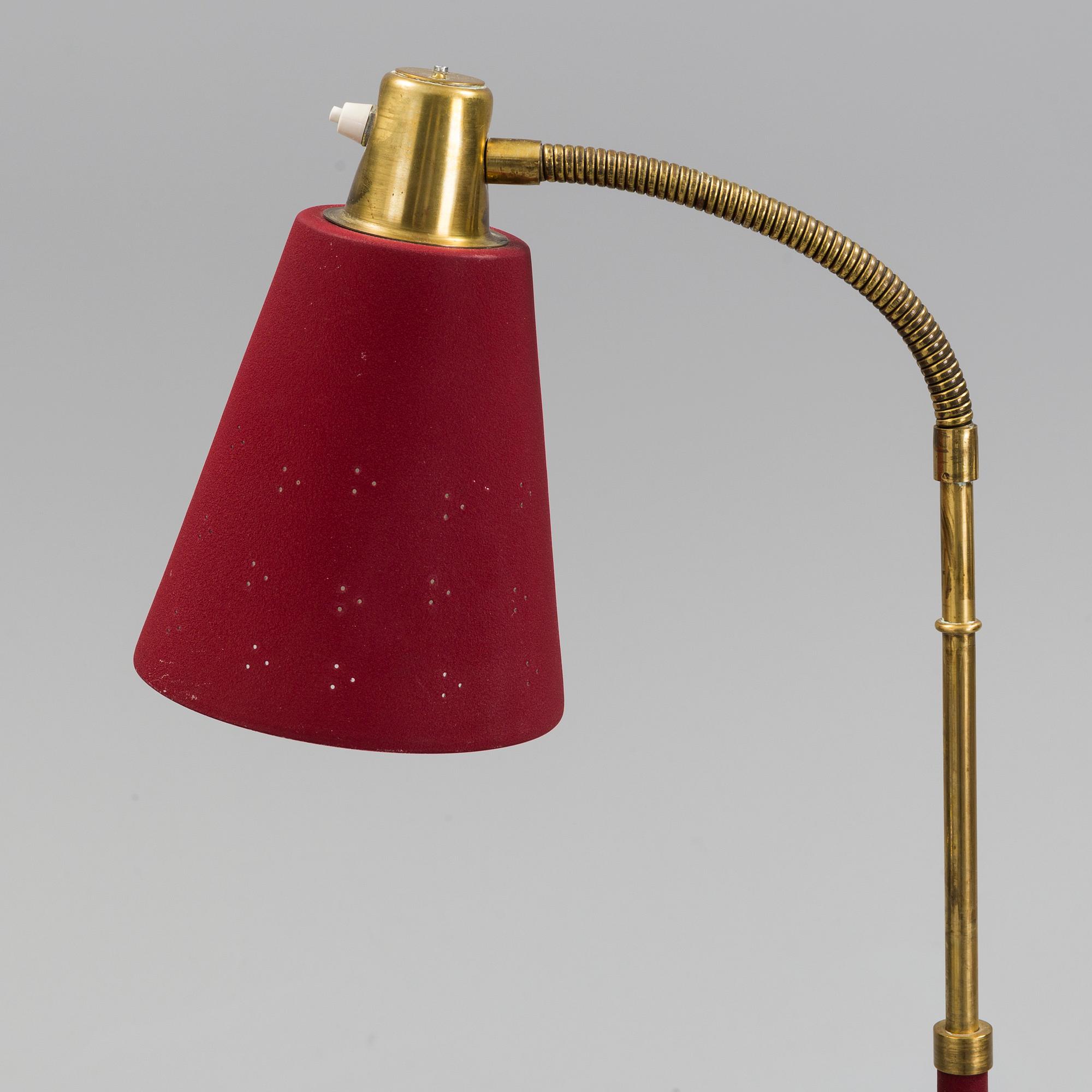 A floor lamp, "NK 32631", mid 20th century.