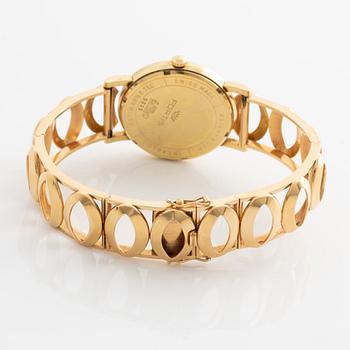 Fortis, Streamline, armbandsur, 18K guld, 34 mm.