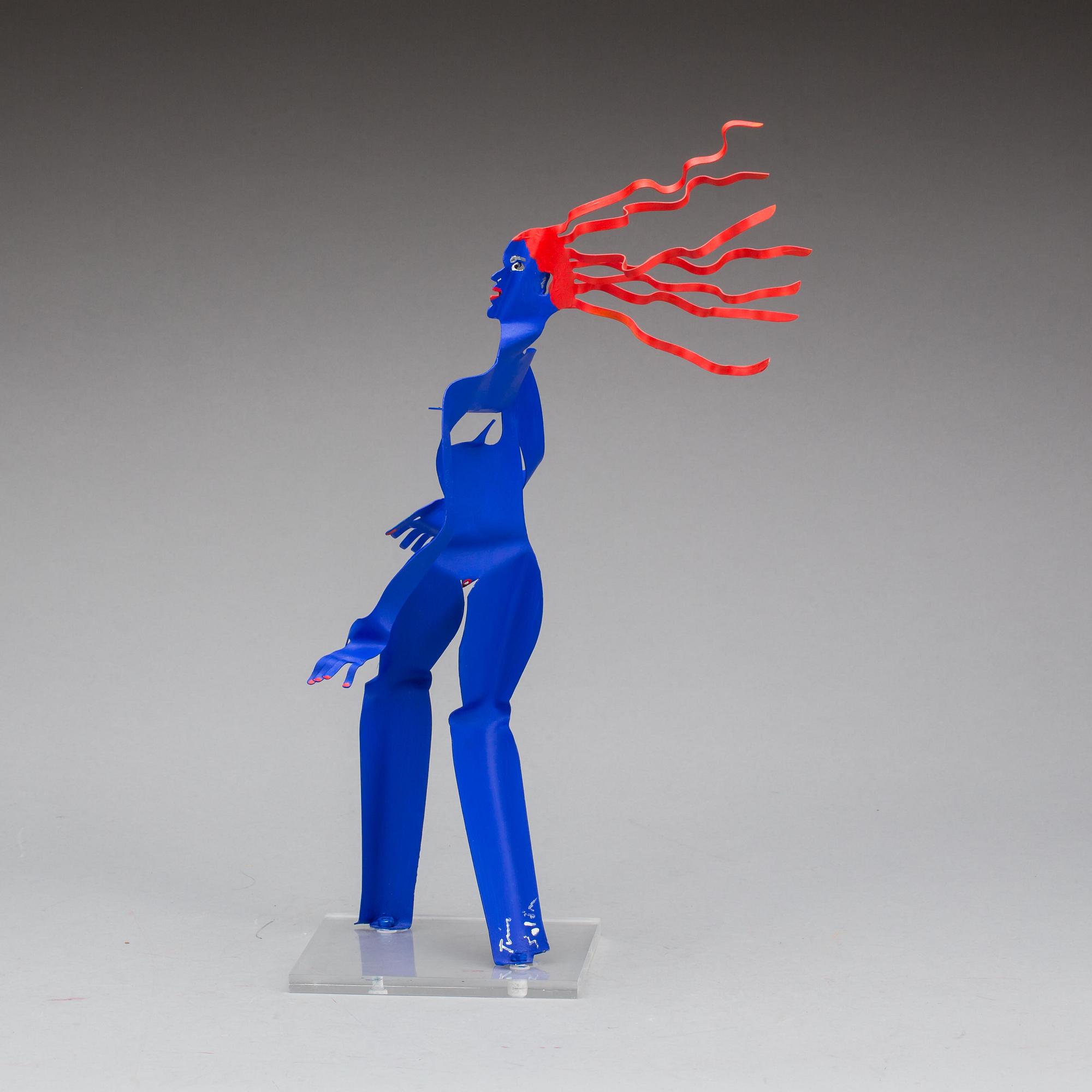 TIMO SOLIN, skulptur. Signerad.