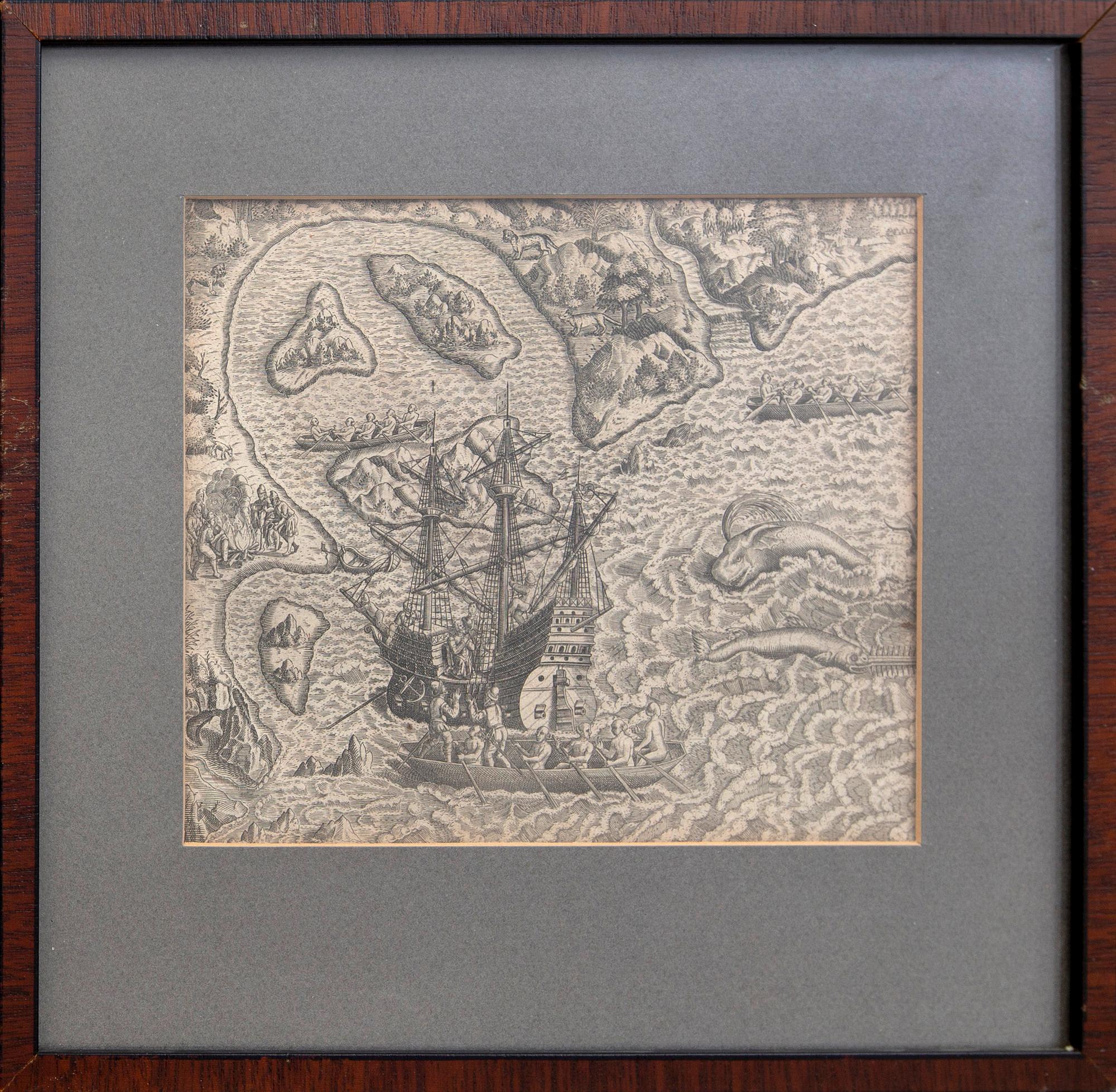 Theodore de Bry, gravyrer Brasilien m m 3 st, 1590-tal.