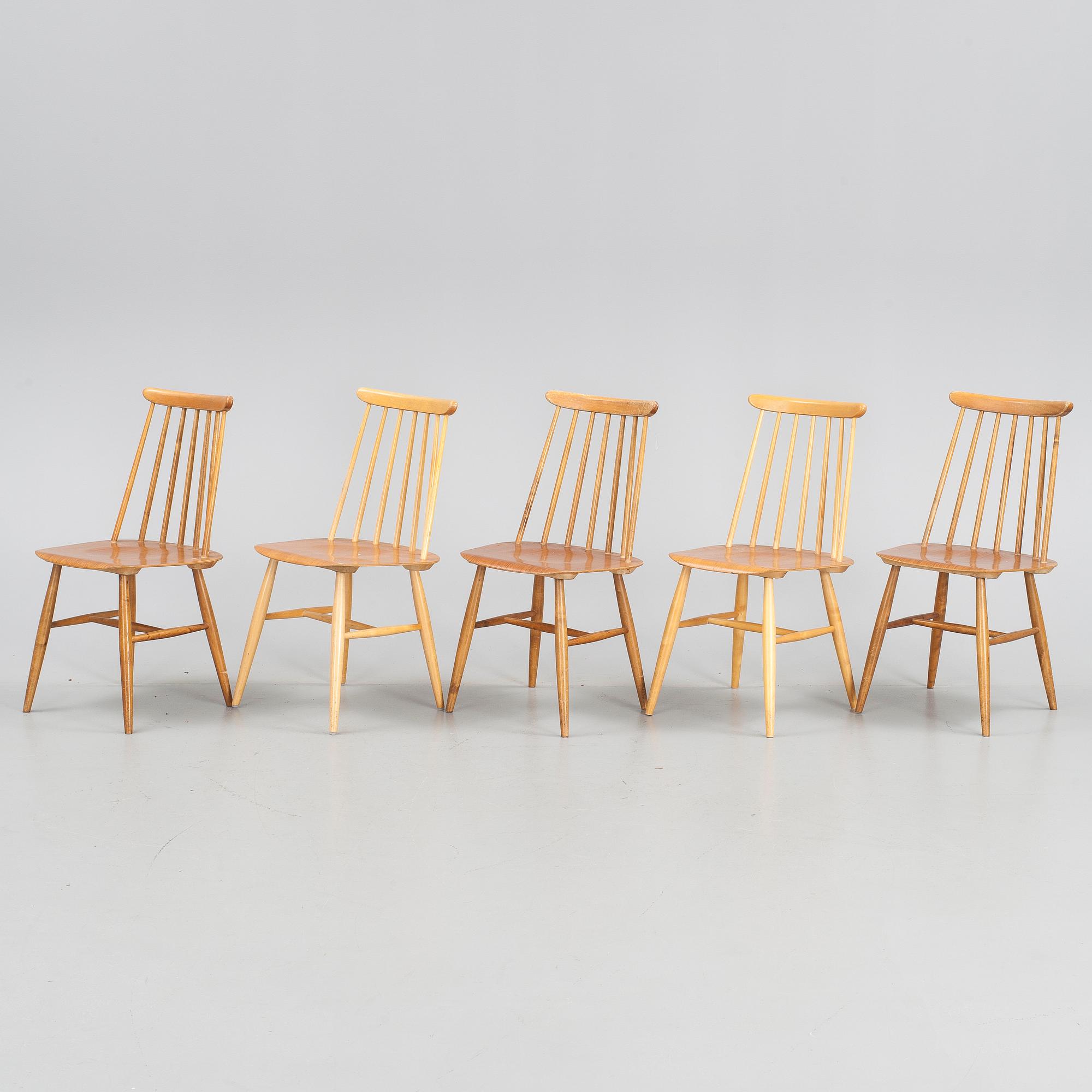 STOLAR, 2+3 st, "Fanett", Ilmari Tapiovaara, Edsbyverken, 1950-tal.