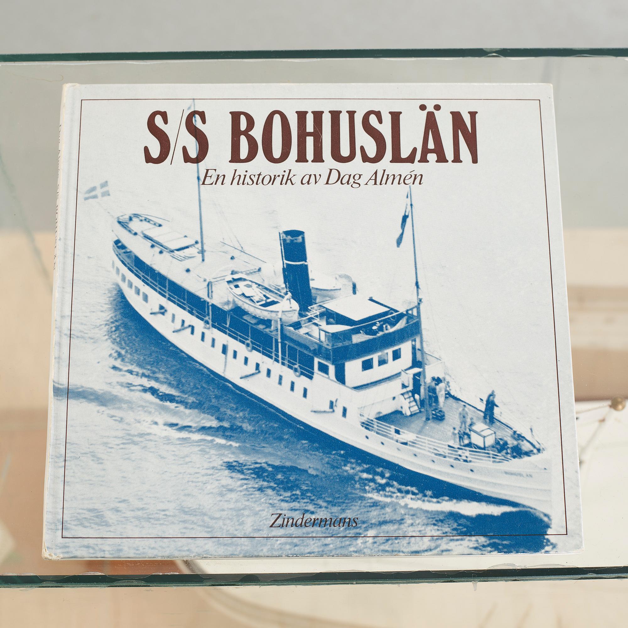 A "S/S Bohuslän" boat model, second half of the 20th century.