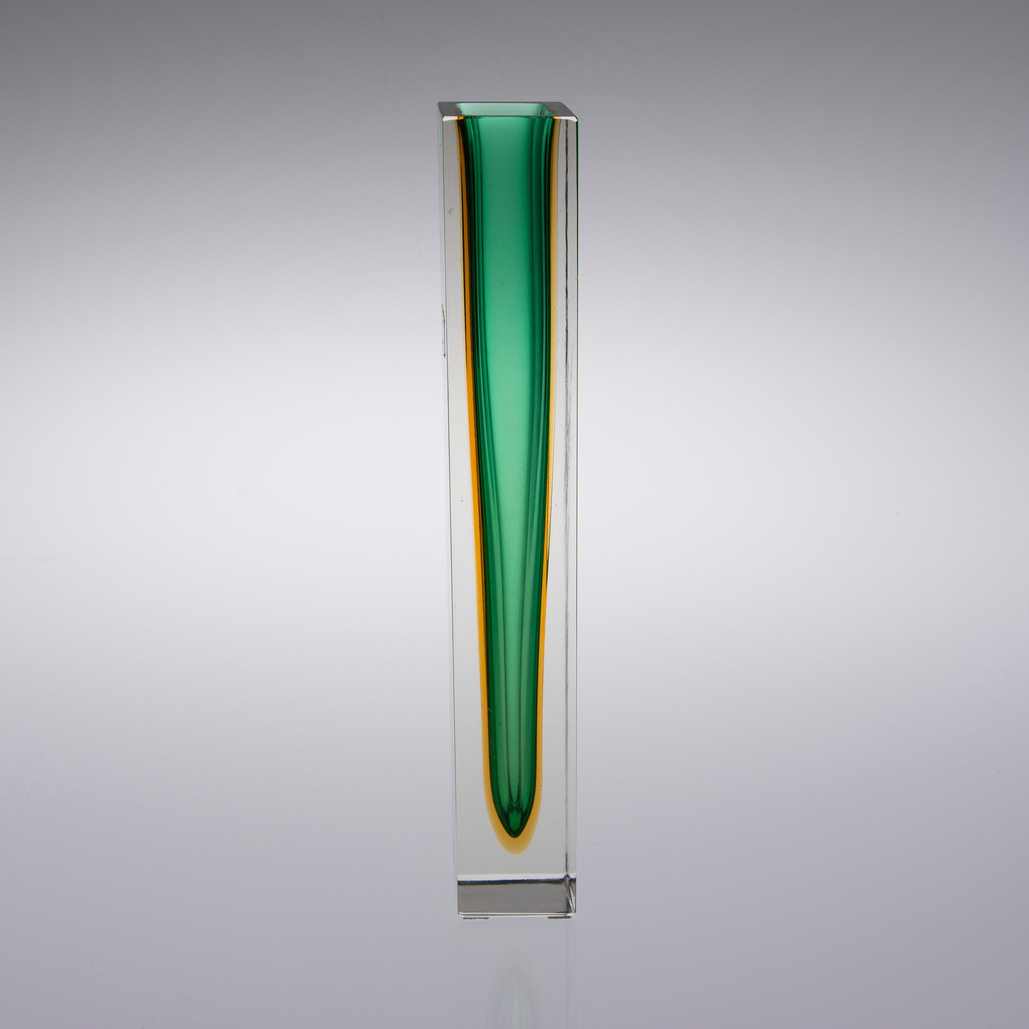 VAS, glas, Campanella, Murano 1960-tal.
