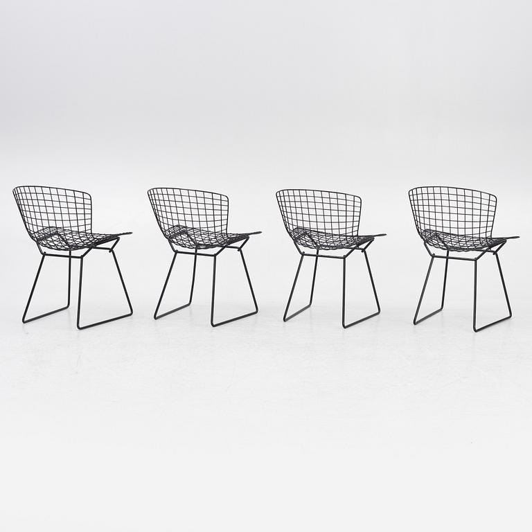 Harry Bertoia, four "Sidechair", 1960/70's.