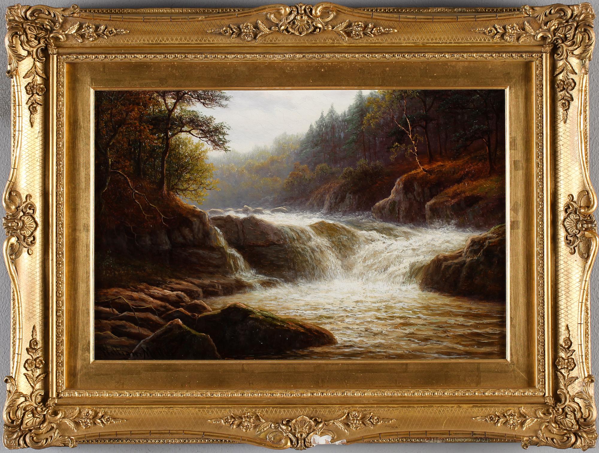 WILLIAM MELLOR, olja på duk, signerad.