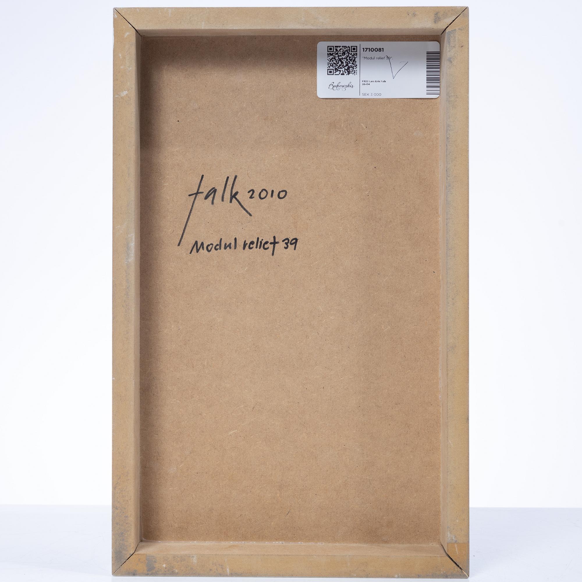 Lars Erik Falk, "Modul relief 39".