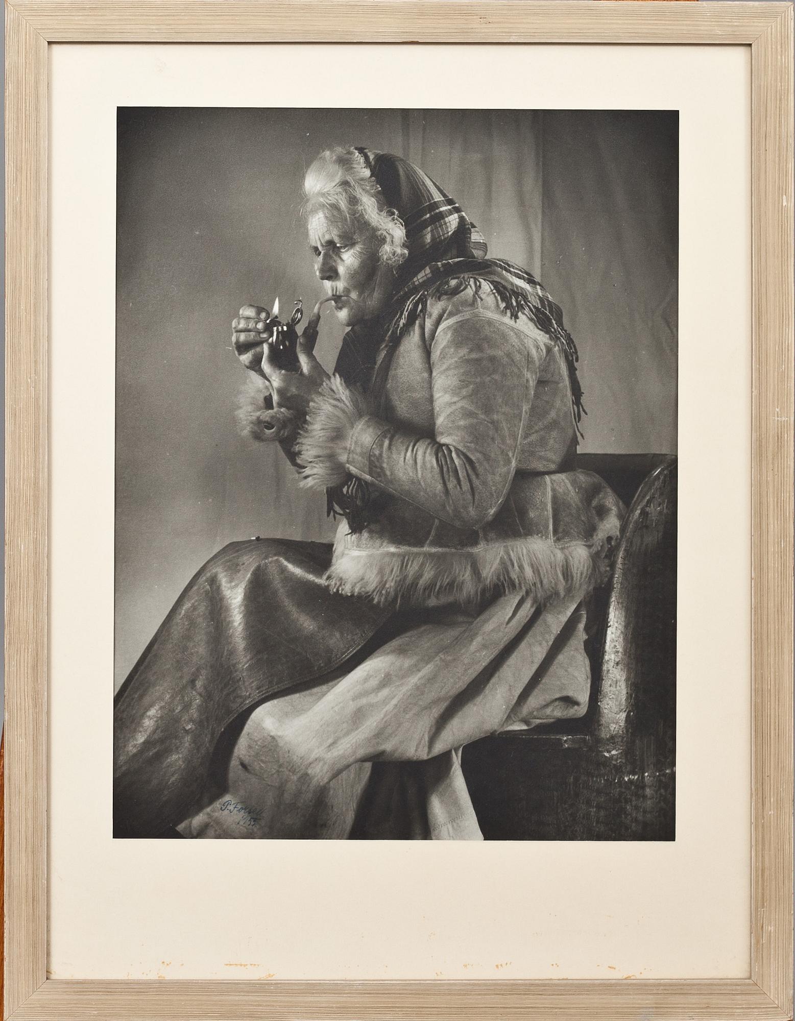 PER FORSELL, gelatinsilverfotografi, sign o dat- 1955.