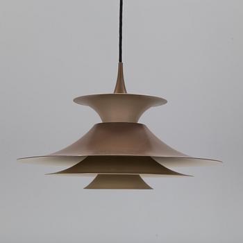 ERIK BALSLEV, a 'Radius' ceiling light from Fog & Mörum, Denmark, 1960's/70's.