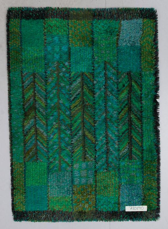 RYA, Marianne Richter, ur "Östergyllen"-serien, 1960/70-tal. Ca 200x 140 cm.