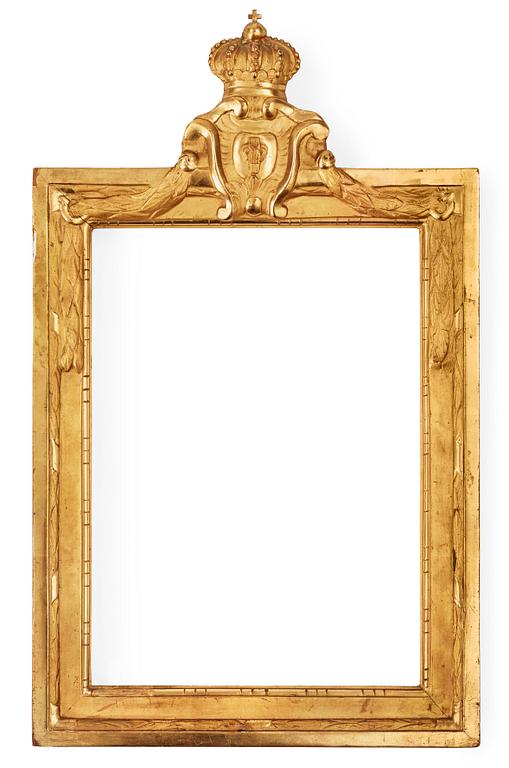 A Gustavian frame by C Corssar, master 1791.