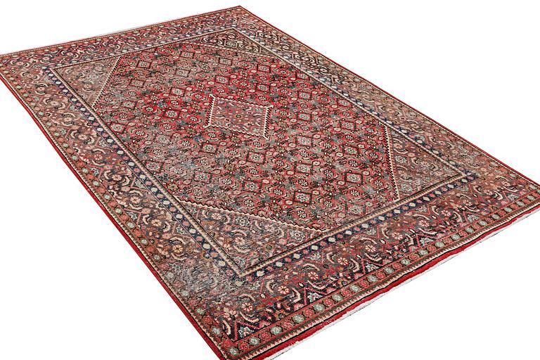 A carpet, Persian, Vintage Design, c. 295 x 198 cm.