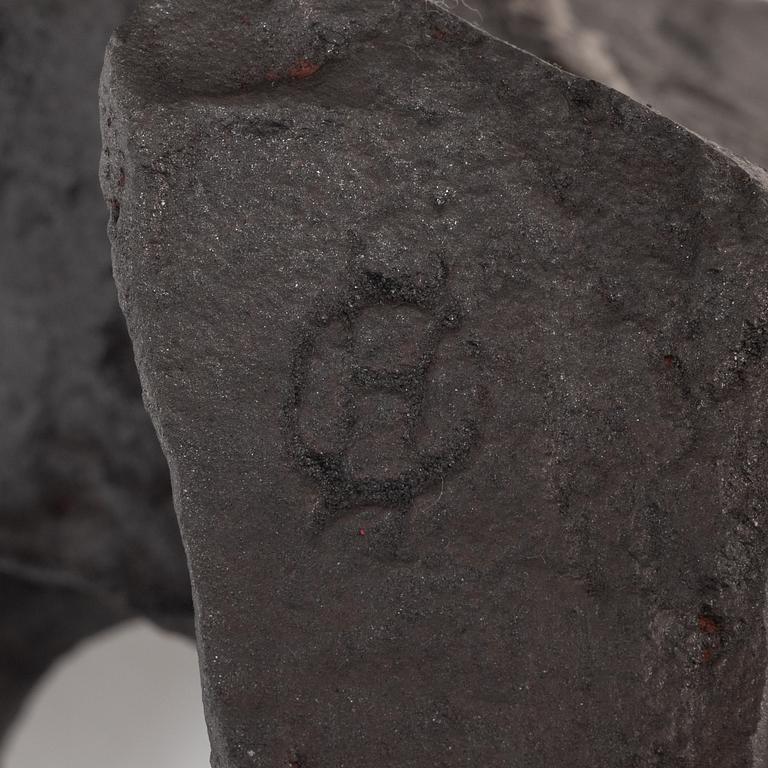 Olle Hermansson, fire dog, "The Fox", Husqvarna.