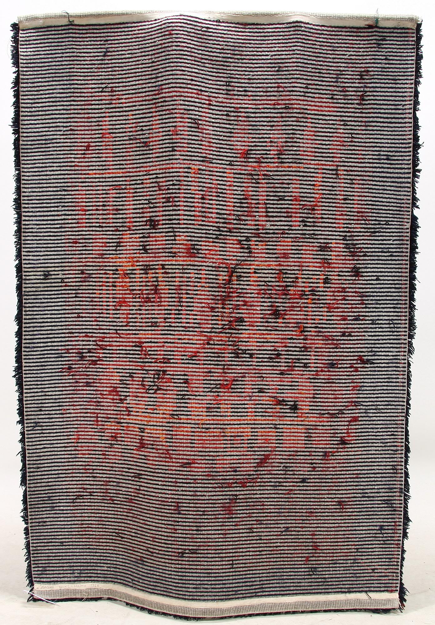 MATTA, rya, "Kaski", LK Halme, 1963. 160 x 107.