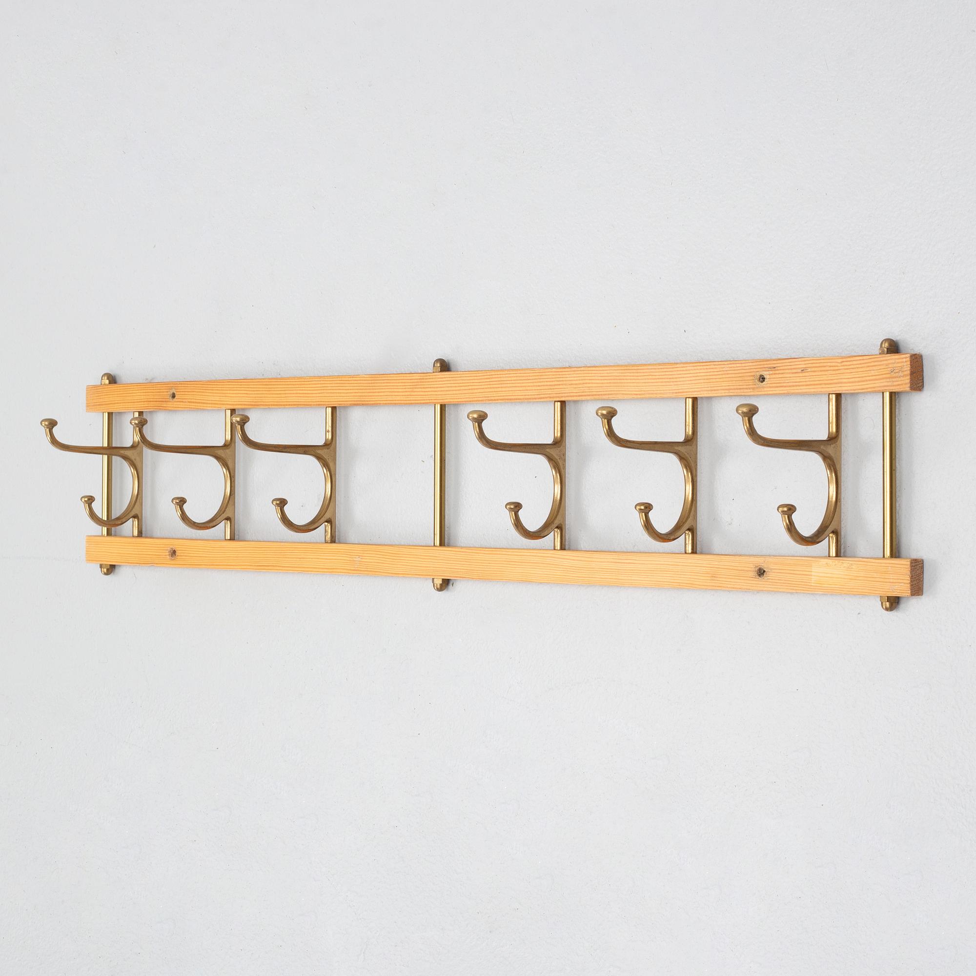A 'Dekorativ' coat hanger, Skoglunds metallgjuteri, Anderstorp, 1950s/60s.