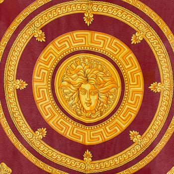 SCARVES, 4 st, silke, Gianni Versace, Cartier, YSL.