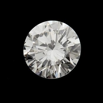 A loose round brilliant-cut diamond weight 1.29 cts quality G if according to accompanying GIA certificate.