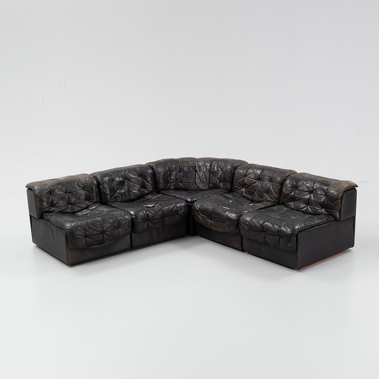 A 'DS-11' modular sofa, De Sede, 1970's.