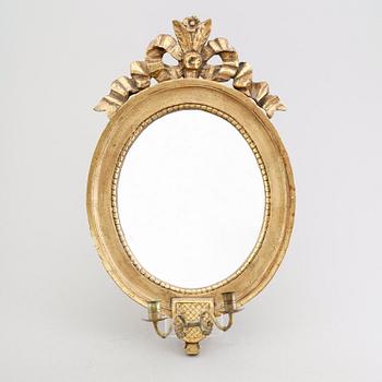 SPEGELLAMPETT, märkt O.F.S, 1800-tal.