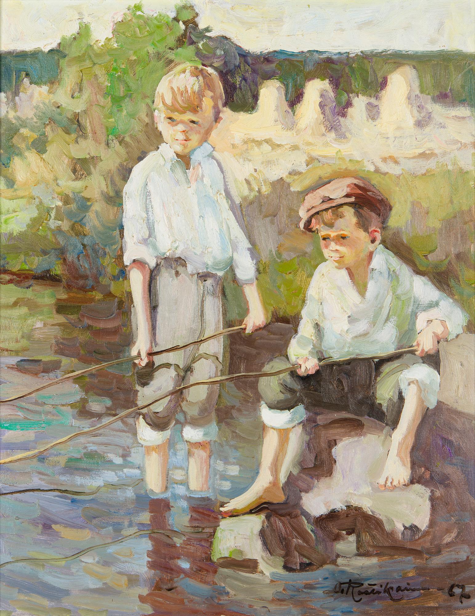 Orvo Raatikainen, Metande pojkar.