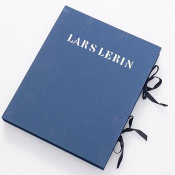 Lars Lerin, "Mellan husen-bilder från Lofoten", bibliophile edition with a colour lithograph "Tre Måsar".