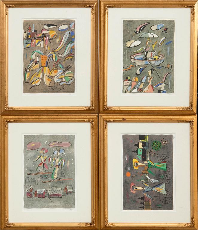 Madeleine Pyk, 4 pcs "The Four Seasons".