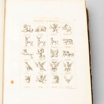 ADELSKALENDER 2 vol, "British family antiquity", by William Playfair, Esq, 1809.