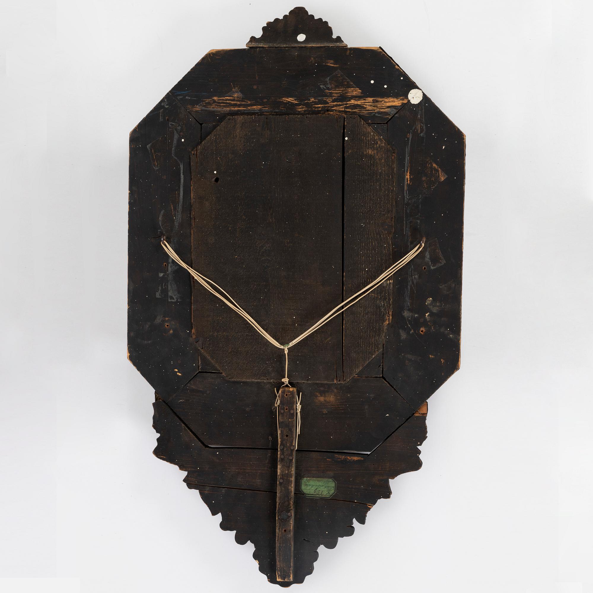 A Baroque style mirror, early 20th century.