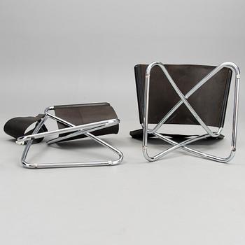 Two 'Z-Down' Chairs for Engelbrechts, Denmark.