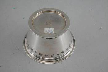 WIWEN NILSSON, skål, silver, "Den bysantinska modellen", Lund, 1941, vikt 384 gram.