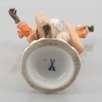 13 Rococo-style porcelain figurines, including Meissen, KMP & Sitzendorf, Germany, 19th-20th century.