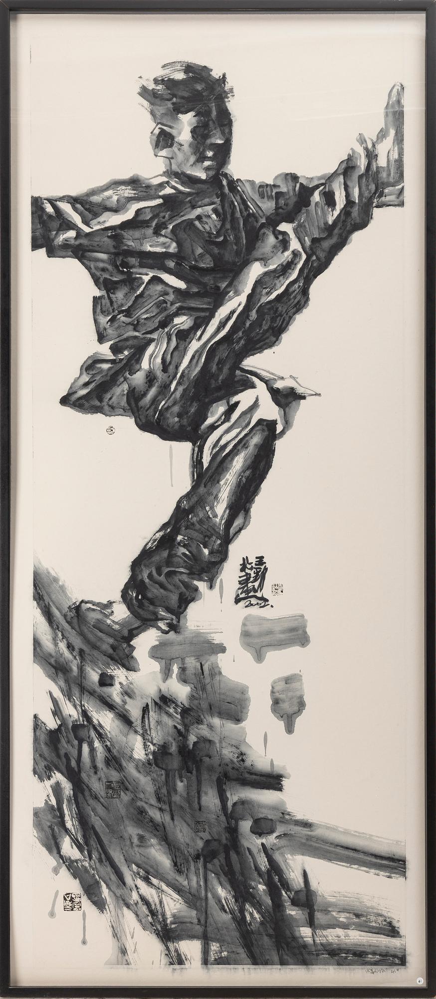 Wang Jinsong, "Figure No.41" 人物, 2002.