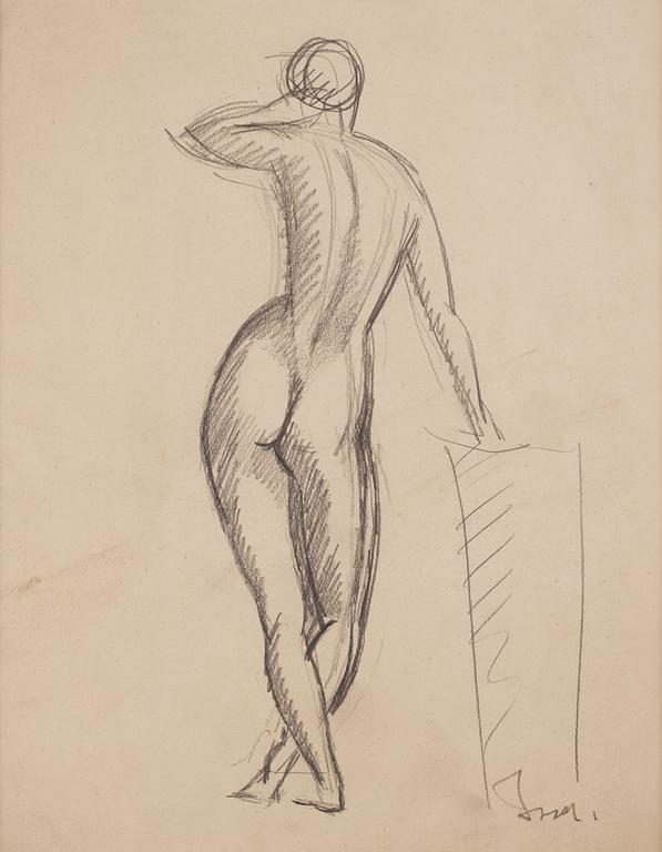 Isaac Grünewald, Stående modell.