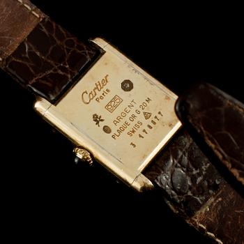 DAMARMBANDSUR, guld på silver, les must de Cartier, 1980-tal.